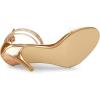 imageAllegra K Womens Clear Strap Stiletto Heel Lace Up Heels SandalsRose Gold