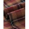 imageAllegra K Womens Cotton Classic Button Down Western Plaid ShirtRed Yellow