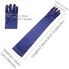 imageAllegra K Womens Long Gloves 1920S Evening Party Full Finger Mittens Elegant Opera GloveNavy Blue