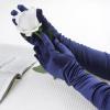 imageAllegra K Womens Long Gloves 1920S Evening Party Full Finger Mittens Elegant Opera GloveNavy Blue