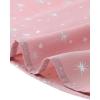 imageAllegra K Womens Metallic Patterned Blouse V Neck Long Sleeve Gilding Sparkly Dots Star TopLight Pink