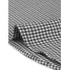 imageAllegra K Womens Plaid Dress Sleeveless A Line Vintage Houndstooth Work DressesBlack Houndstooth