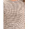 imageAllegra K Womens Plaid Dress Sleeveless A Line Vintage Houndstooth Work DressesLight Brown