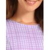 imageAllegra K Womens Plaid Dress Sleeveless A Line Vintage Houndstooth Work DressesLight Purple