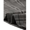 imageAllegra K Womens Plaid Overall Dress Vintage Checkered Suspender Skirt Short Pinafore DressBlack Grey