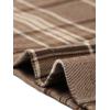 imageAllegra K Womens Plaid Overall Dress Vintage Checkered Suspender Skirt Short Pinafore DressBrown