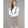 imageAllegra K Womens Plaid Overall Dress Vintage Checkered Suspender Skirt Short Pinafore DressPinkgrey