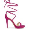 imageAllegra K Womens Platform Stiletto Heels Lace Up SandalsHot Pink