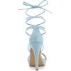 imageAllegra K Womens Platform Stiletto Heels Lace Up SandalsSky Blue