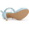 imageAllegra K Womens Platform Stiletto Heels Lace Up SandalsSky Blue