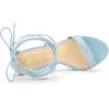 imageAllegra K Womens Platform Stiletto Heels Lace Up SandalsSky Blue
