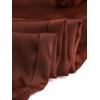 imageAllegra K Womens Satin Pants Drawstring Elastic Waist Straight Leg Ankle Length Dressy Joggers with PocketBrown