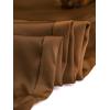 imageAllegra K Womens Satin Pants Drawstring Elastic Waist Straight Leg Ankle Length Dressy Joggers with PocketCoffee