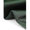 imageAllegra K Womens Satin Pants Drawstring Elastic Waist Straight Leg Ankle Length Dressy Joggers with PocketDark Green