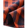 imageAllegra K Womens Tartan Plaid High Waist Belted Vintage ALine Midi SkirtOrange