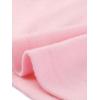 imageAllegra K Womens V Neck Blouse 34 Sleeves Solid Knitted Buttons Decor Ruched TopLight Pink
