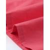 imageAllegra K Womens Vintage Peter Pan Collar Tie Neck Casual Cute Cotton ButtonUp ShirtPastel Red