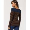 imageAllegra K womens CasualBlue Brown