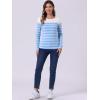 imageAllegra K womens CasualDark Light Blue