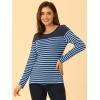 imageAllegra K womens CasualNavy Blue