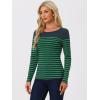 imageAllegra K womens CasualNavy Blue Green
