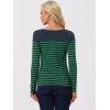 imageAllegra K womens CasualNavy Blue Green