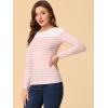 imageAllegra K womens CasualPink White