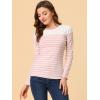 imageAllegra K womens CasualPink White
