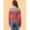 imageAllegra K womens CasualRed Gray