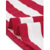imageAllegra K womens CasualRed Stripe