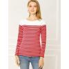 imageAllegra K womens CasualRedwhite