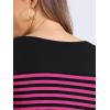 imageAllegra K womens CasualRose Red Black