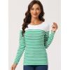 imageAllegra K womens CasualWhite Green