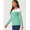 imageAllegra K womens CasualWhite Green