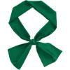 imageAllegra K 6quot ExtraWide Silky Solid Color Long Scarves Ribbon Neckerchief Neck Wraps for WomenDark Green