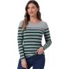 imageAllegra K womens CasualDark Green Grey