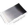 imageuxcell Long Chiffon Lightweight Sheer Wedding Scarf Silky Gradient Color Party Shawl Spring Summer Beach Wrap for WomenBlack White
