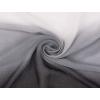 imageuxcell Long Chiffon Lightweight Sheer Wedding Scarf Silky Gradient Color Party Shawl Spring Summer Beach Wrap for WomenBlack White