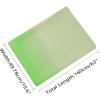 imageuxcell Long Chiffon Lightweight Sheer Wedding Scarf Silky Gradient Color Party Shawl Spring Summer Beach Wrap for WomenDark Light Green