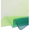 imageuxcell Long Chiffon Lightweight Sheer Wedding Scarf Silky Gradient Color Party Shawl Spring Summer Beach Wrap for WomenDark Light Green
