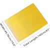 imageuxcell Long Chiffon Lightweight Sheer Wedding Scarf Silky Gradient Color Party Shawl Spring Summer Beach Wrap for WomenFuchsia Yellow