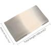 imageuxcell Long Chiffon Lightweight Sheer Wedding Scarf Silky Gradient Color Party Shawl Spring Summer Beach Wrap for WomenGray Beige