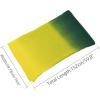 imageuxcell Long Chiffon Lightweight Sheer Wedding Scarf Silky Gradient Color Party Shawl Spring Summer Beach Wrap for WomenGreen