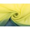 imageuxcell Long Chiffon Lightweight Sheer Wedding Scarf Silky Gradient Color Party Shawl Spring Summer Beach Wrap for WomenGreen