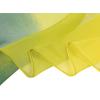 imageuxcell Long Chiffon Lightweight Sheer Wedding Scarf Silky Gradient Color Party Shawl Spring Summer Beach Wrap for WomenGreen