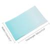 imageuxcell Long Chiffon Lightweight Sheer Wedding Scarf Silky Gradient Color Party Shawl Spring Summer Beach Wrap for WomenLight Blue