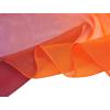 imageuxcell Long Chiffon Lightweight Sheer Wedding Scarf Silky Gradient Color Party Shawl Spring Summer Beach Wrap for WomenOrange Purple