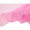 imageuxcell Long Chiffon Lightweight Sheer Wedding Scarf Silky Gradient Color Party Shawl Spring Summer Beach Wrap for WomenPink