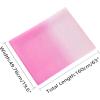 imageuxcell Long Chiffon Lightweight Sheer Wedding Scarf Silky Gradient Color Party Shawl Spring Summer Beach Wrap for WomenPink Blue