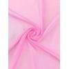 imageuxcell Long Chiffon Lightweight Sheer Wedding Scarf Silky Gradient Color Party Shawl Spring Summer Beach Wrap for WomenPink Blue